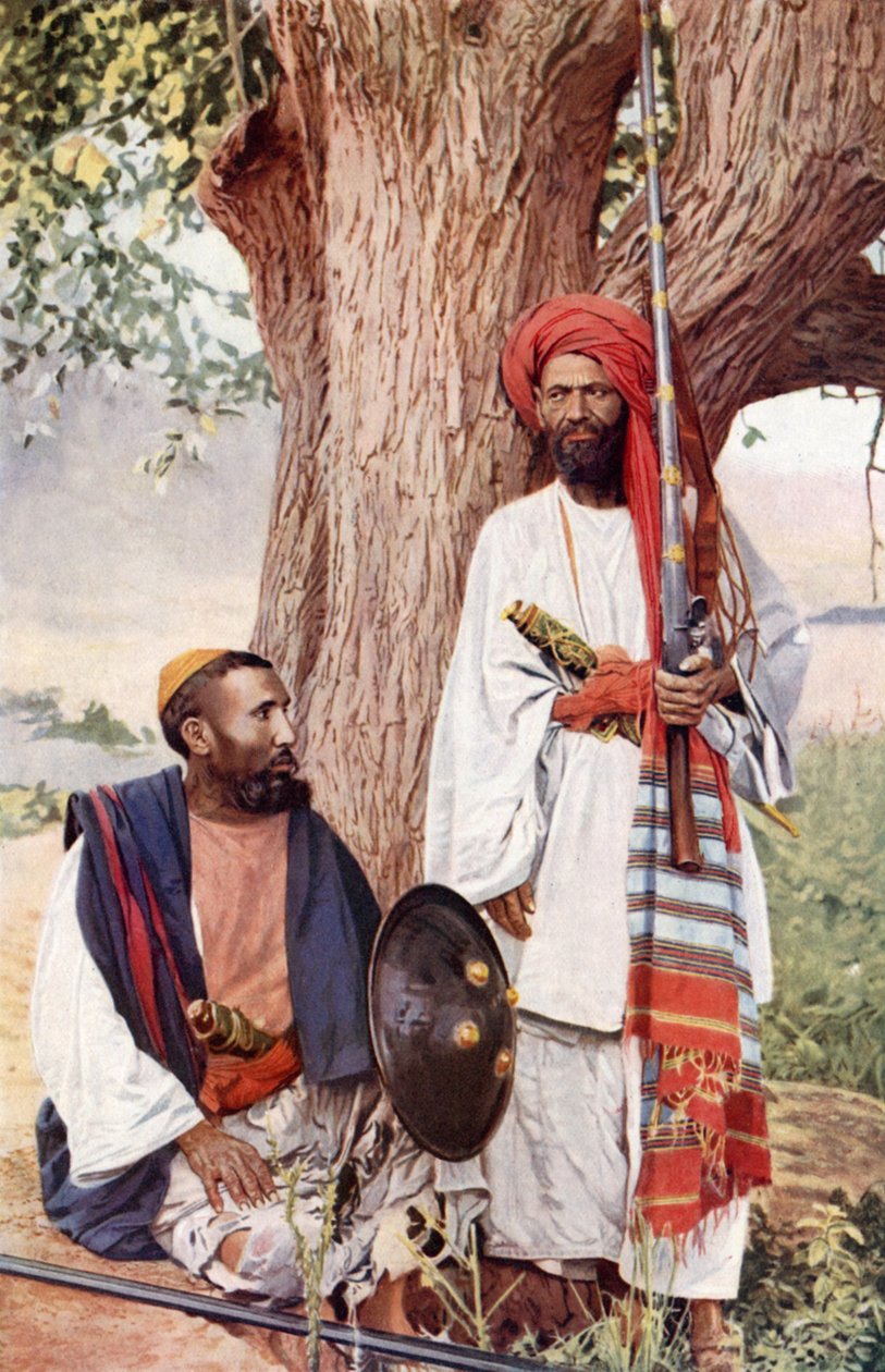 Tribus afridis y pathan (foto en color) de English Photographer