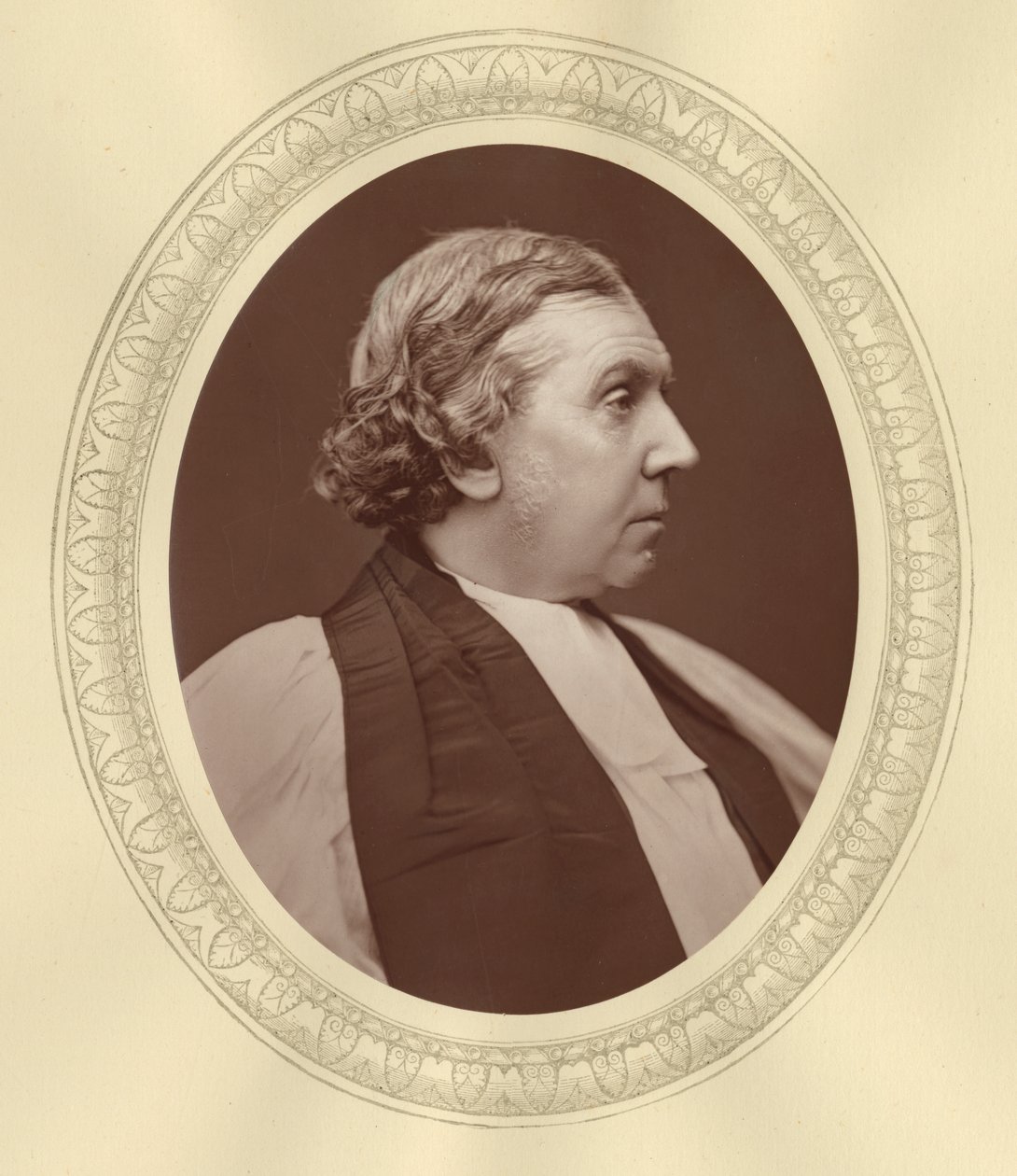 Archibald Campbell Tait, el Arzobispo de Canterbury de English Photographer