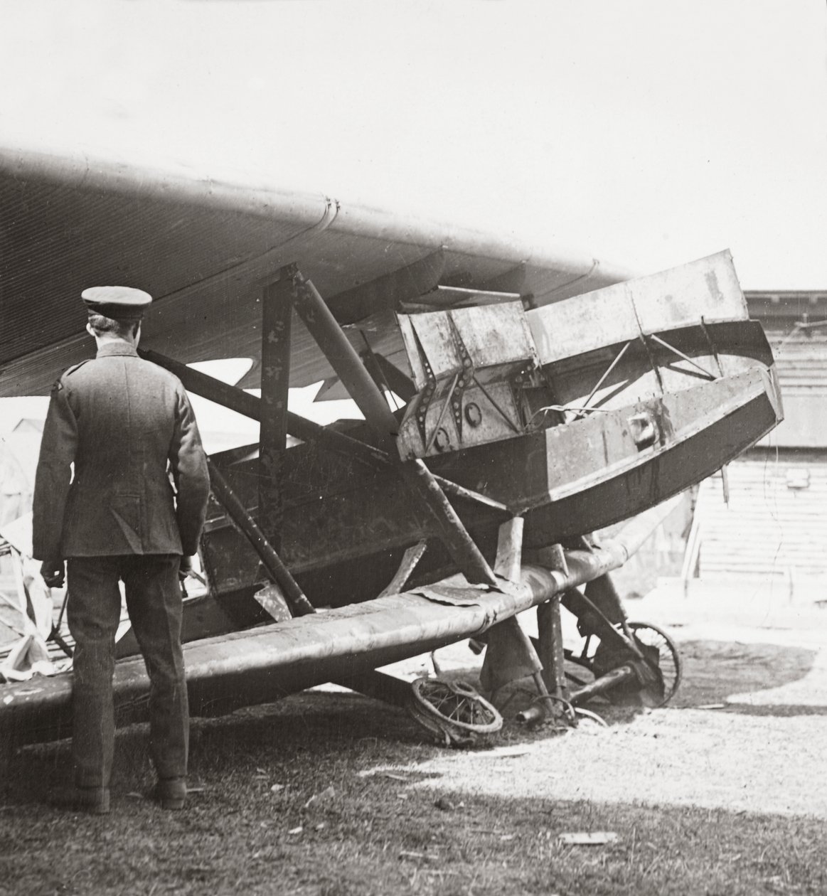 Avión alemán blindado con siete ametralladoras utilizado para abatir a nuestros hombres en las trincheras de English Photographer