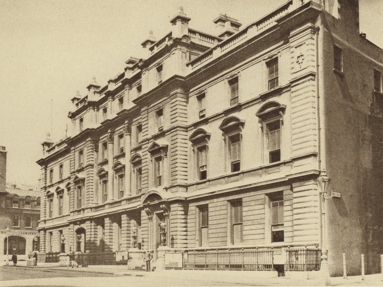Tribunal de Policía de Bow Street, Westminster (fotografía en blanco y negro) de English Photographer