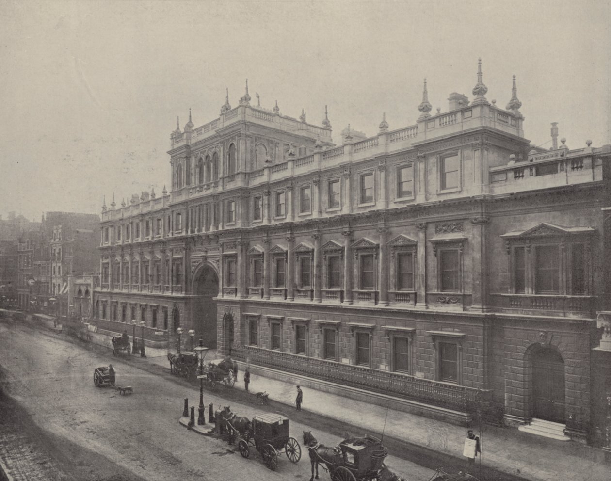 Burlington House (foto b/n) de English Photographer