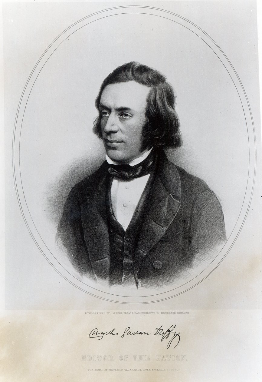 Charles Gavan Duffy, litografiado por H. O