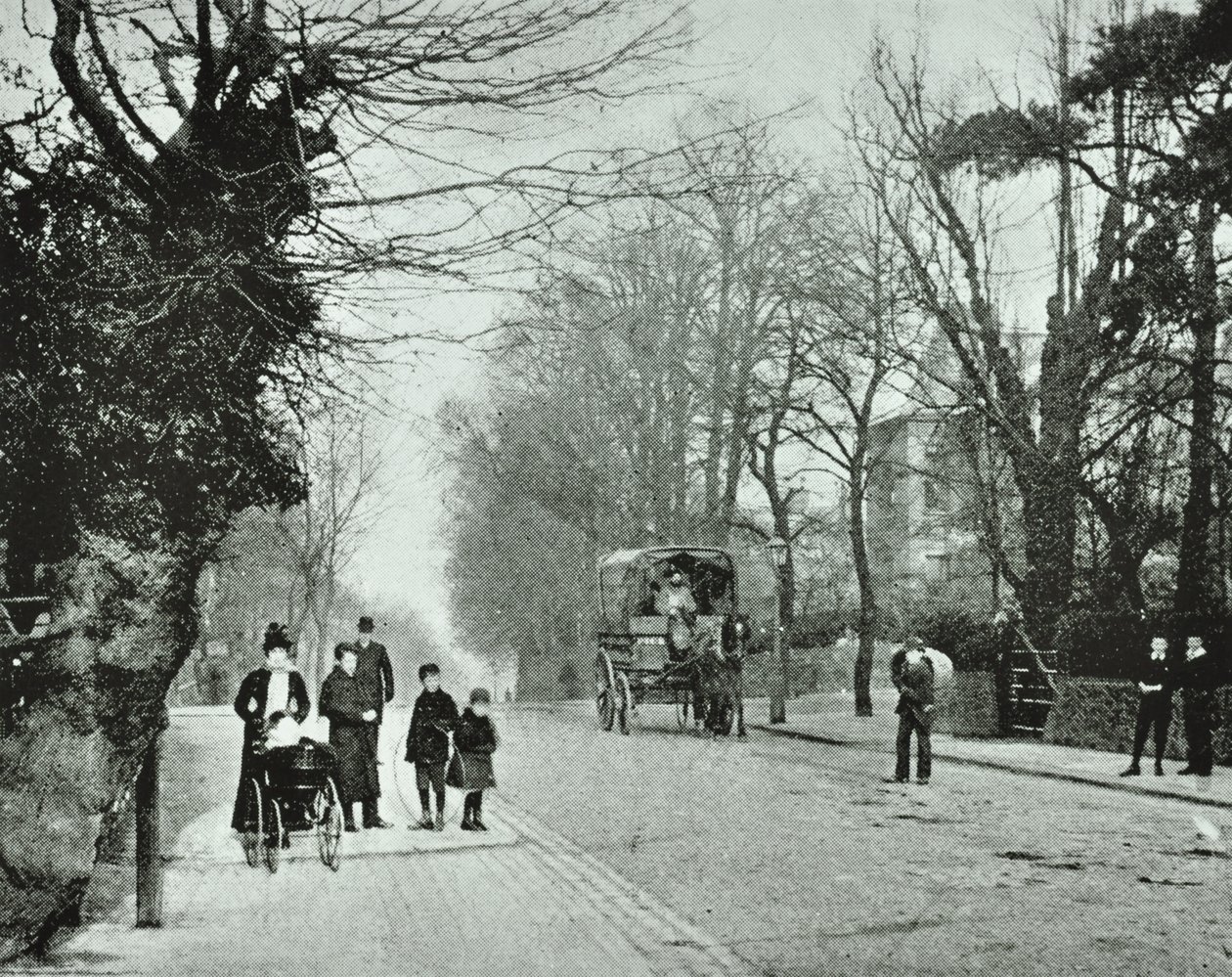 Crouch End Hill, Crouch End, 1894 de English Photographer