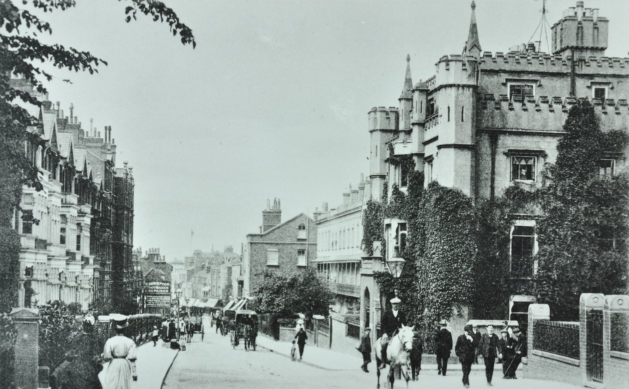 Ellerker College para Hijas de Caballeros, Richmond Hill, Richmond: vista general, 1895 de English Photographer