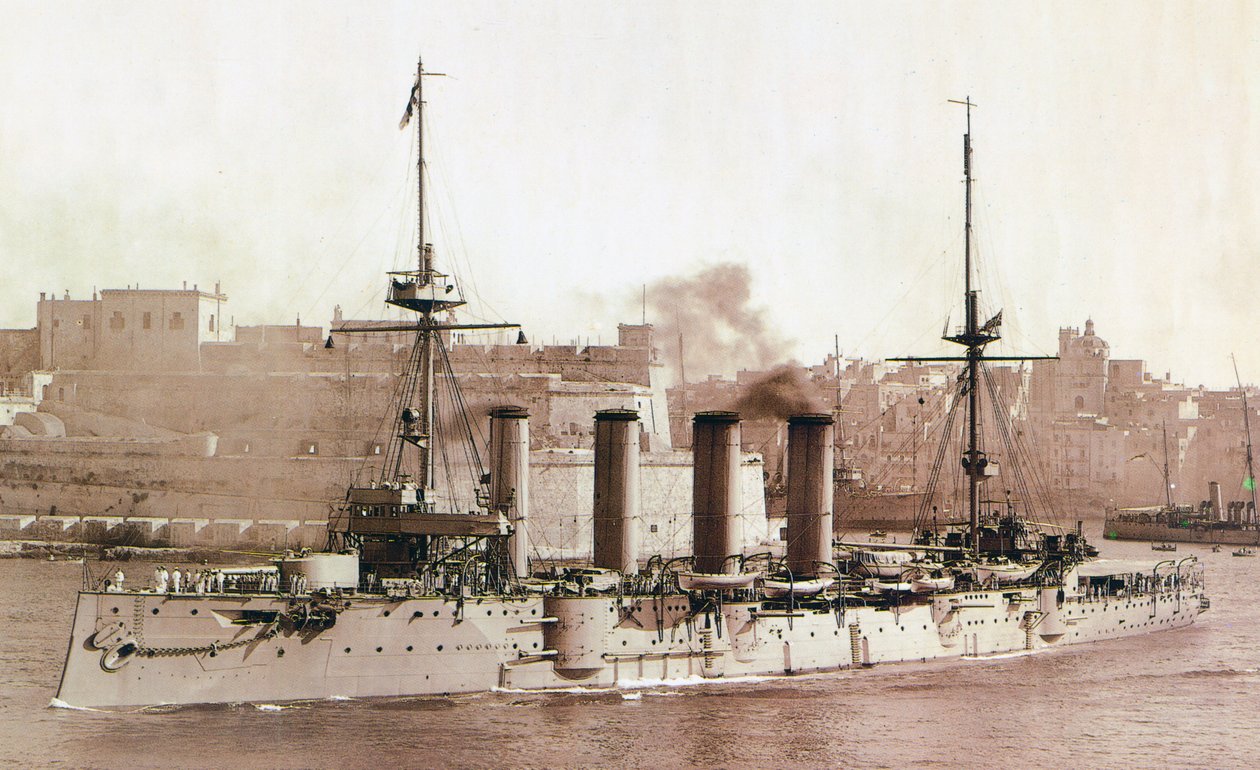 HMS Aboukir, 1902 de English Photographer