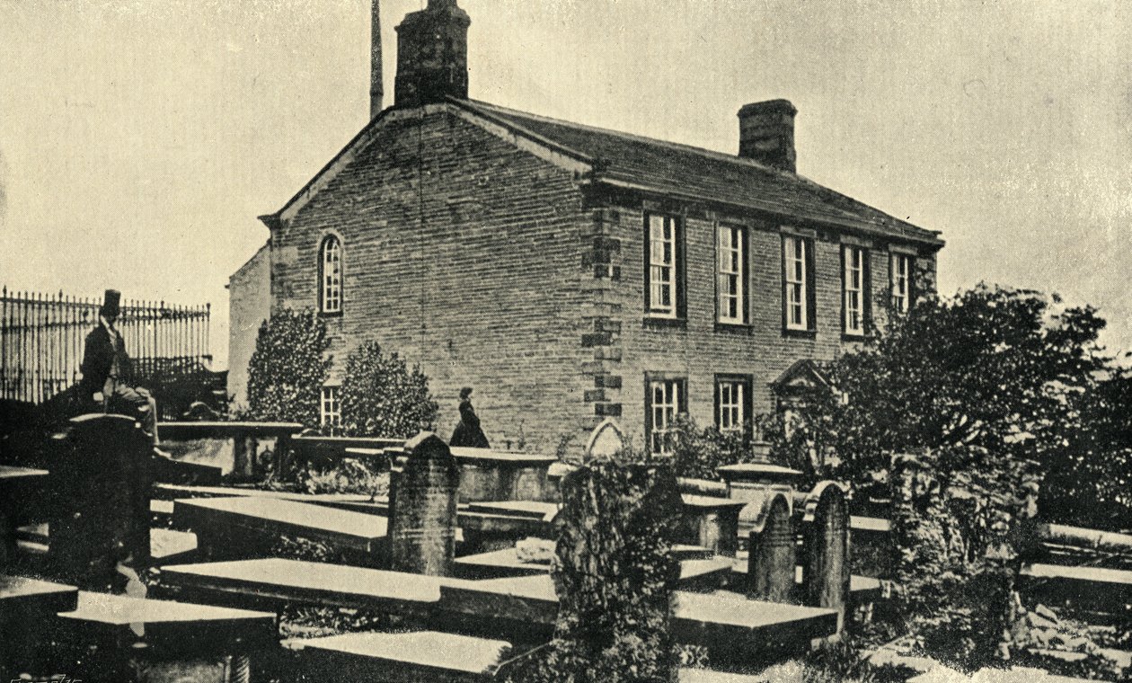 Parroquia de Haworth, hogar de la familia Brontë de English Photographer