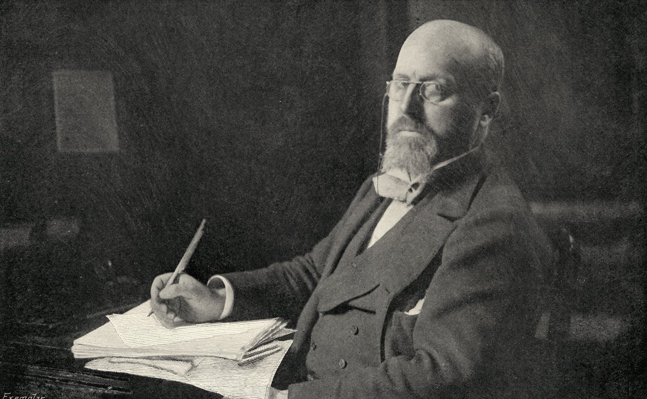 Henry James (1843-1916) en su estudio de English Photographer