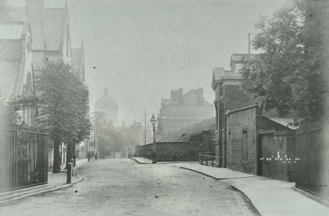 Highgate Archway: enfoque occidental, 1896 de English Photographer