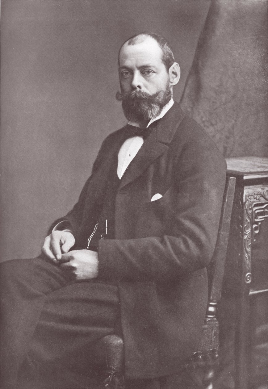Lord Randolph Churchill, de la Historia de Inglaterra de Cassell de English Photographer
