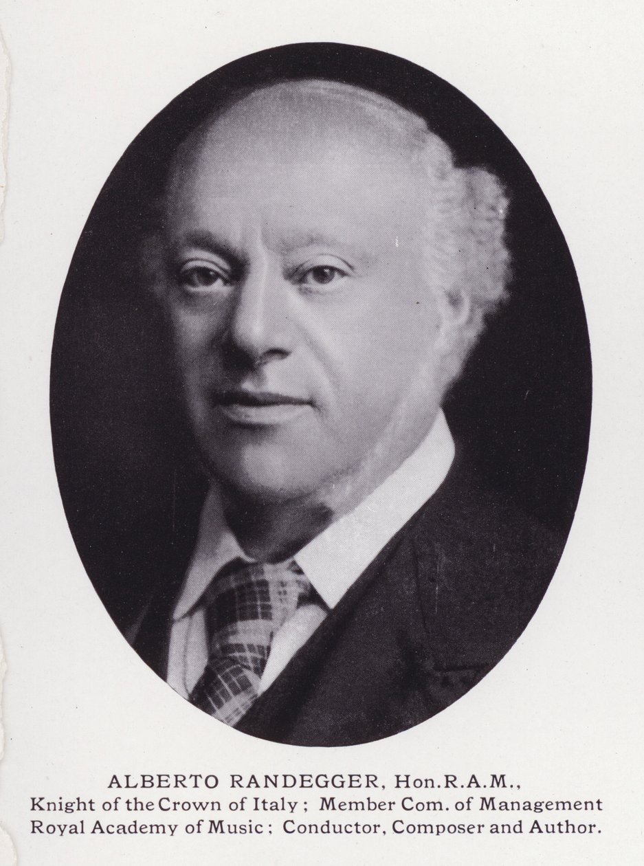 Hombres Prominentes de Londres: Alberto Randegger de English Photographer
