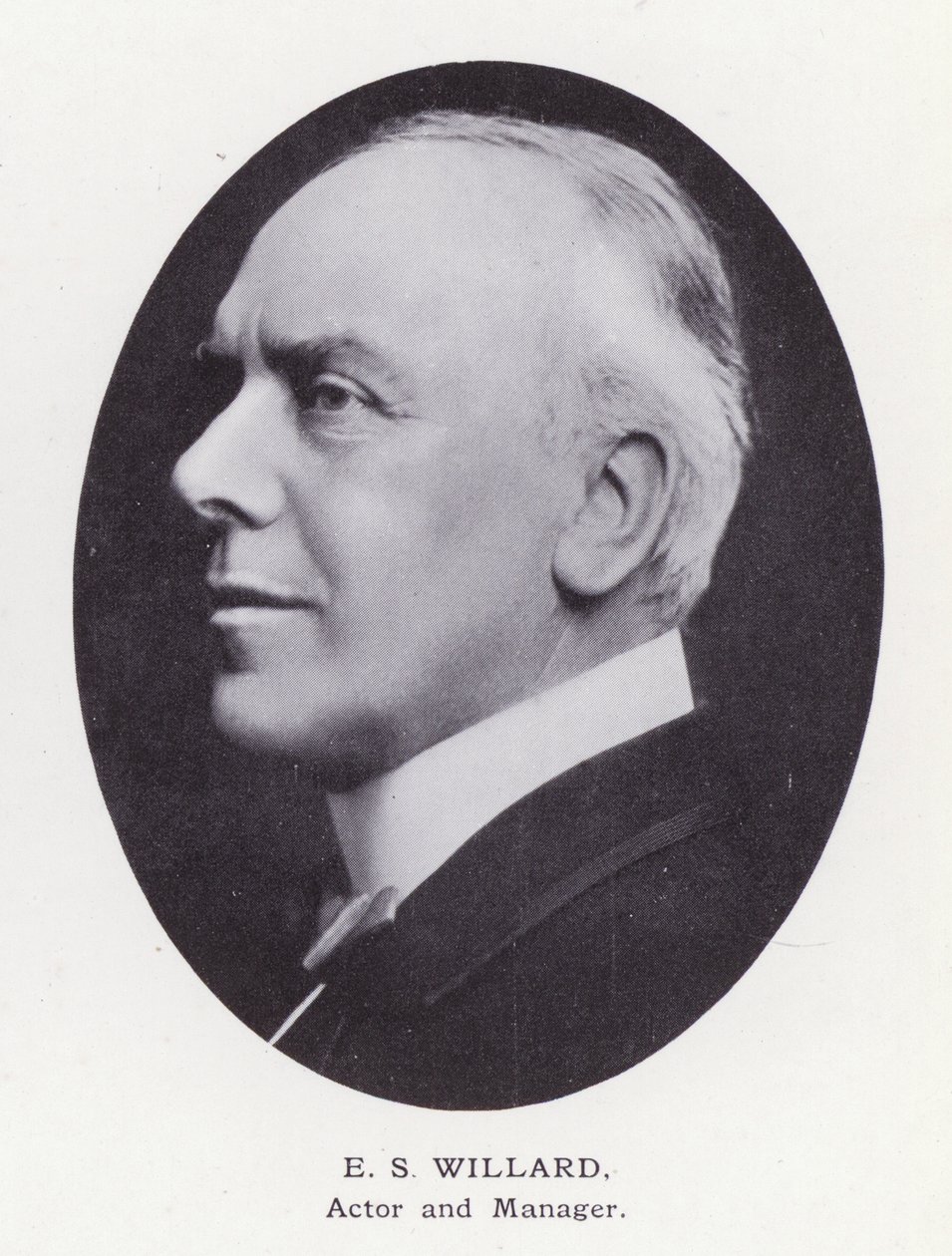 Hombres Prominentes de Londres: E S Willard de English Photographer