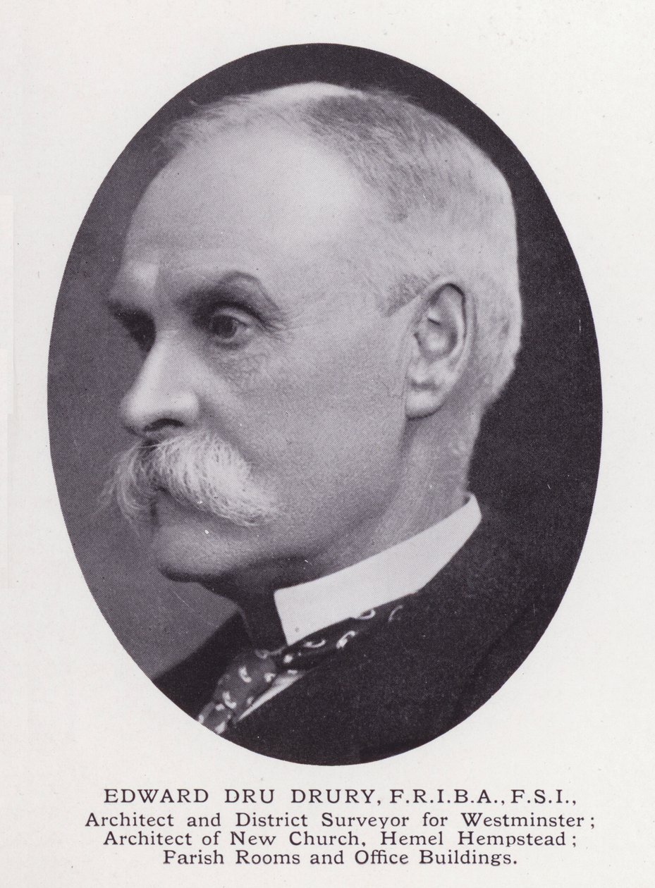 Hombres Prominentes de Londres: Edward Dru Drury de English Photographer