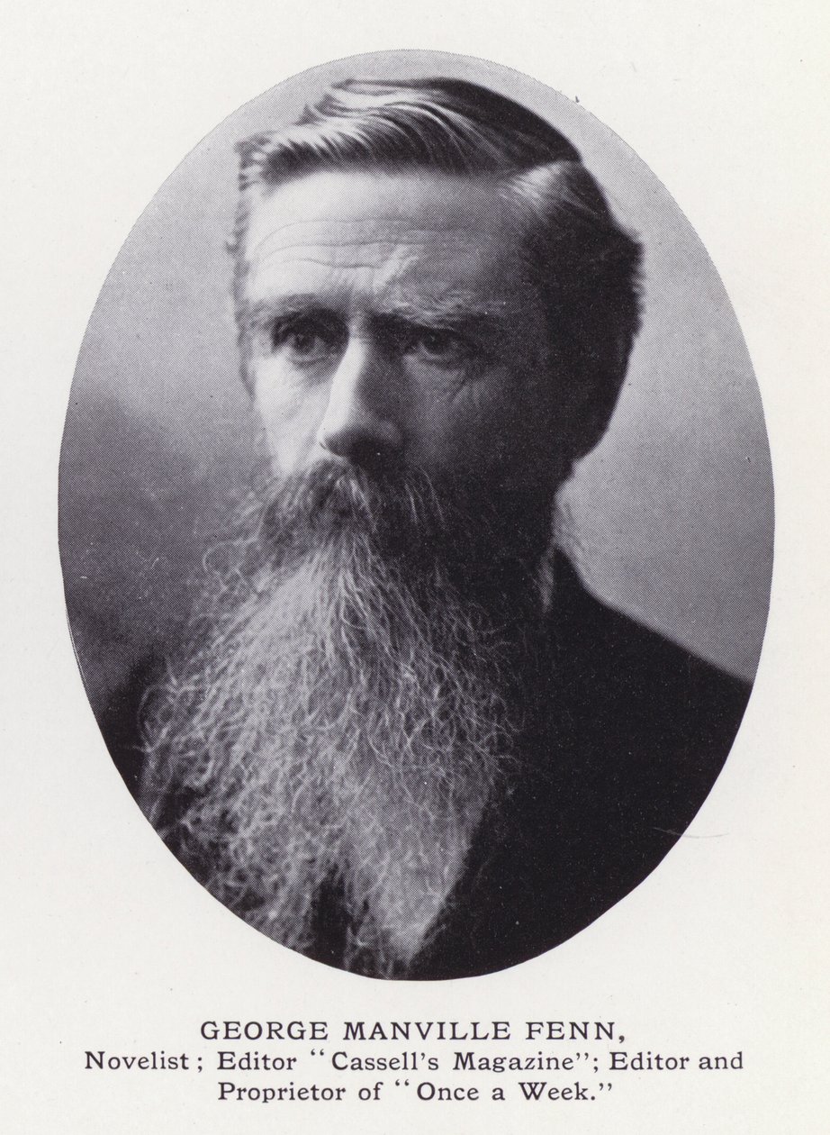 Hombres Prominentes de Londres: George Manville Fenn de English Photographer