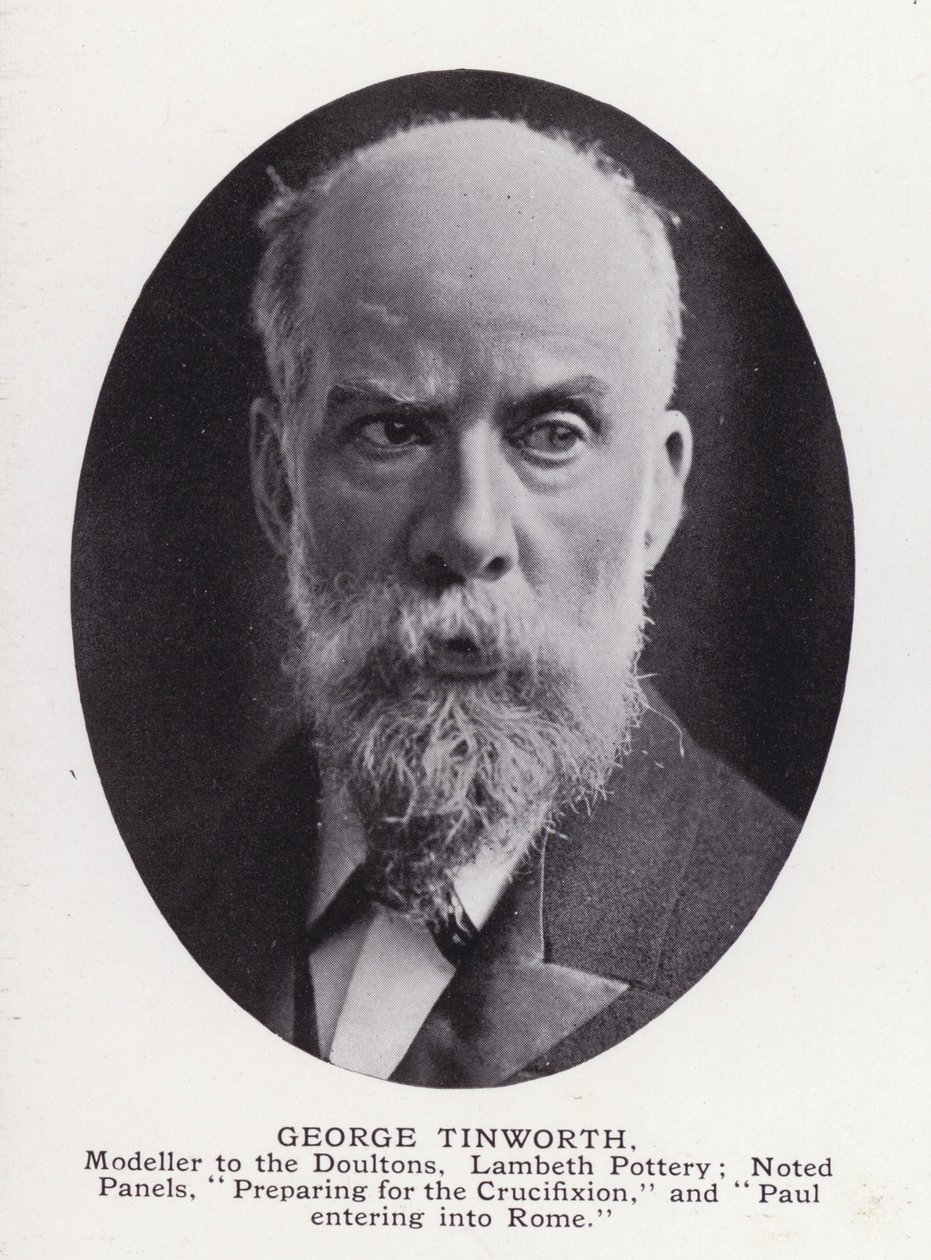 Hombres Prominentes de Londres: George Tinworth de English Photographer