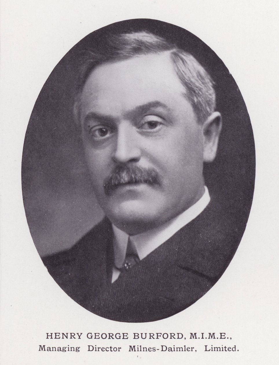 Hombres prominentes de Londres: Henry George Burford de English Photographer