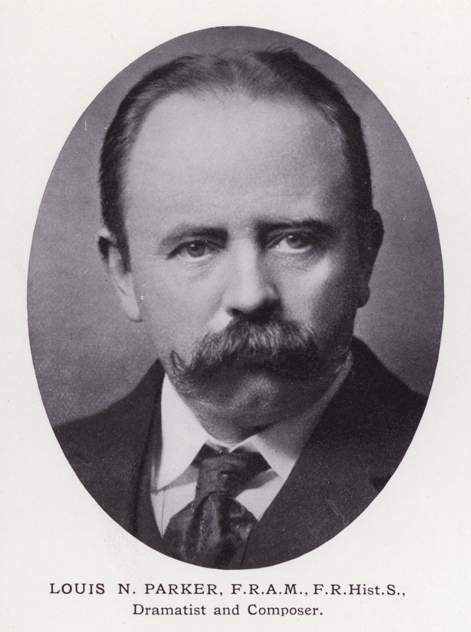 Hombres prominentes de Londres: Louis N Parker de English Photographer