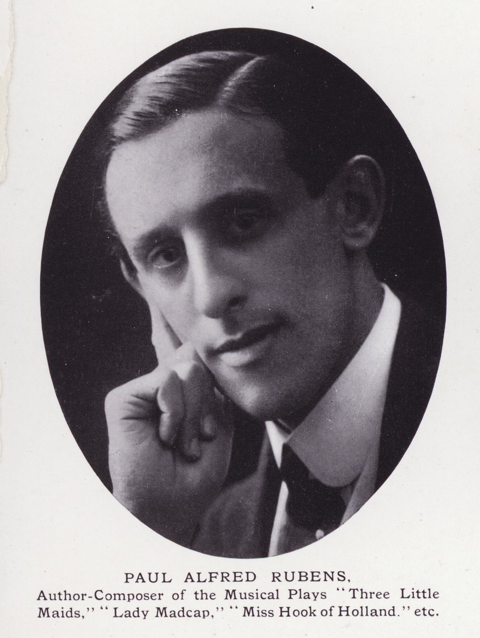 Hombres prominentes de Londres: Paul Alfred Rubens de English Photographer