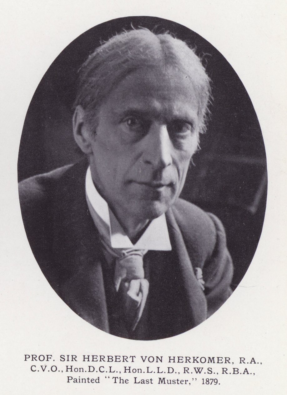 Hombres Prominentes de Londres: Prof Sir Herbert Von Herkomer de English Photographer