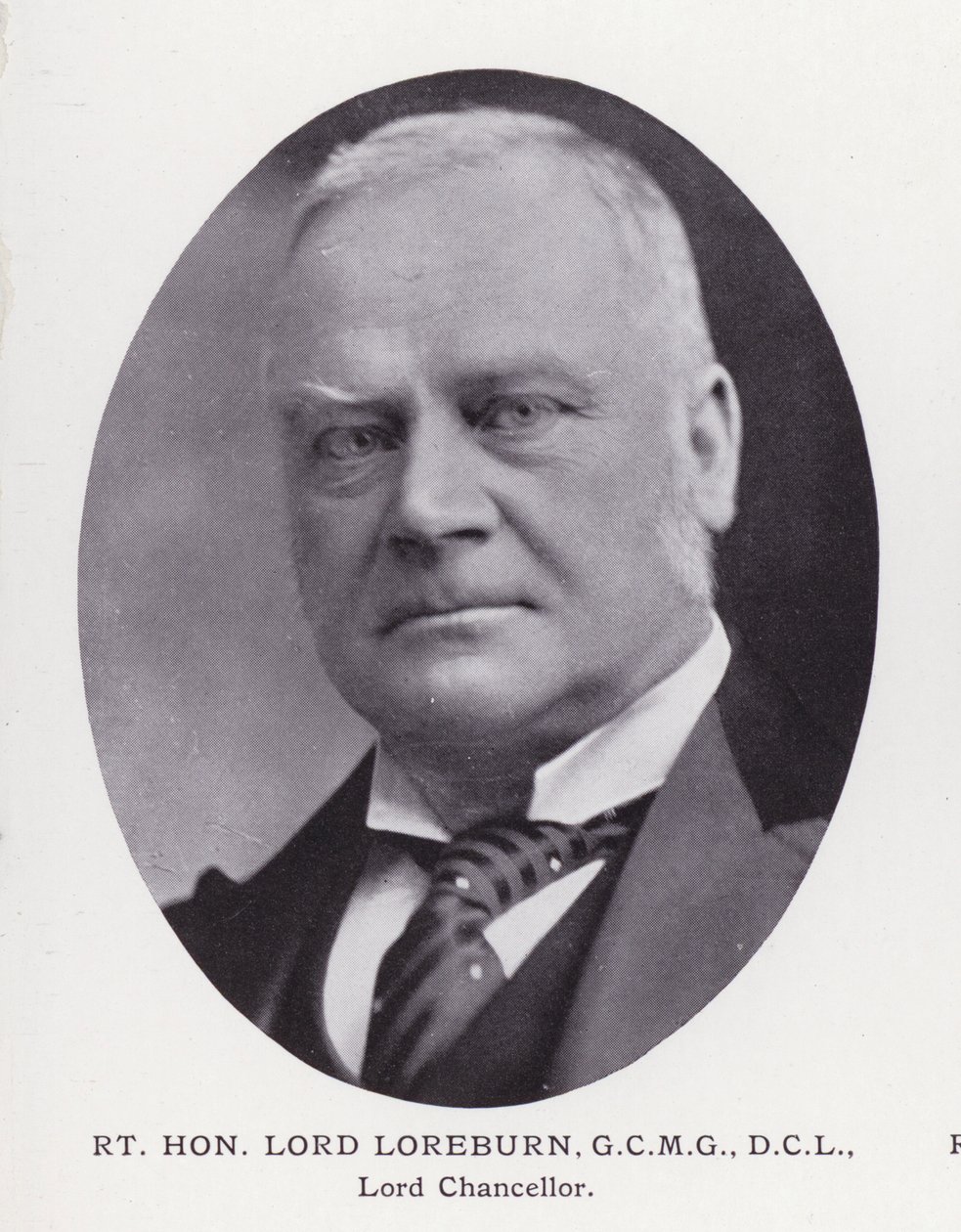Hombres prominentes de Londres: Rt Hon Lord Loreburn de English Photographer