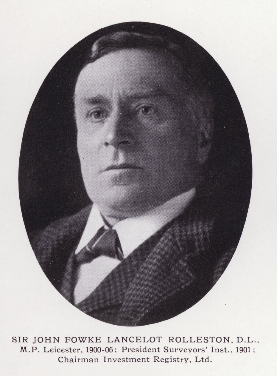 Hombres Prominentes de Londres: Sir John Fowke Lancelot Rolleston de English Photographer