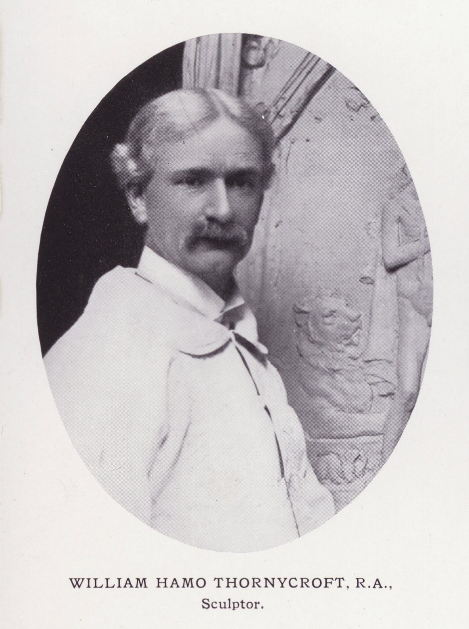 Hombres Prominentes de Londres: William Hamo Thornycroft de English Photographer
