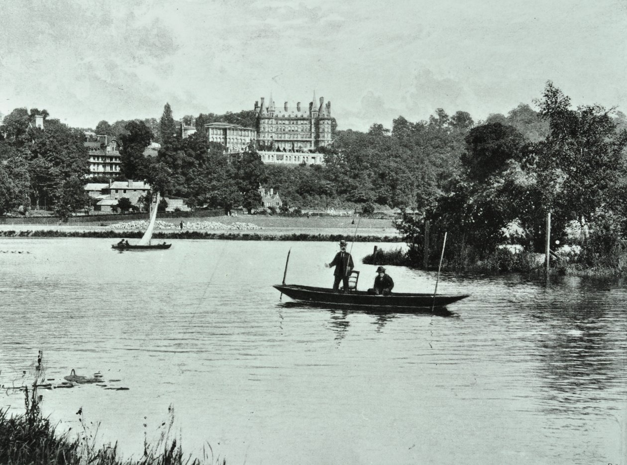 Star And Garter Home, Richmond Hill, Richmond: vista general, 1895 de English Photographer