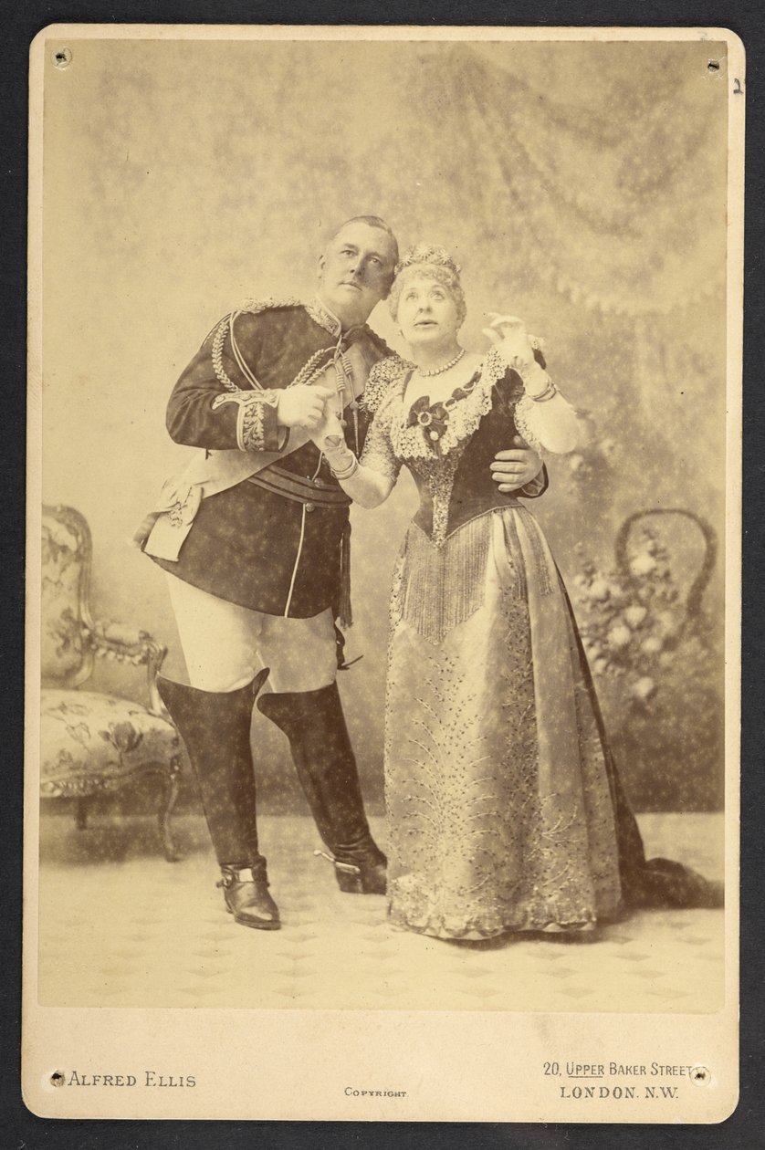 La primera representación de la ópera cómica de Gilbert y Sullivan 