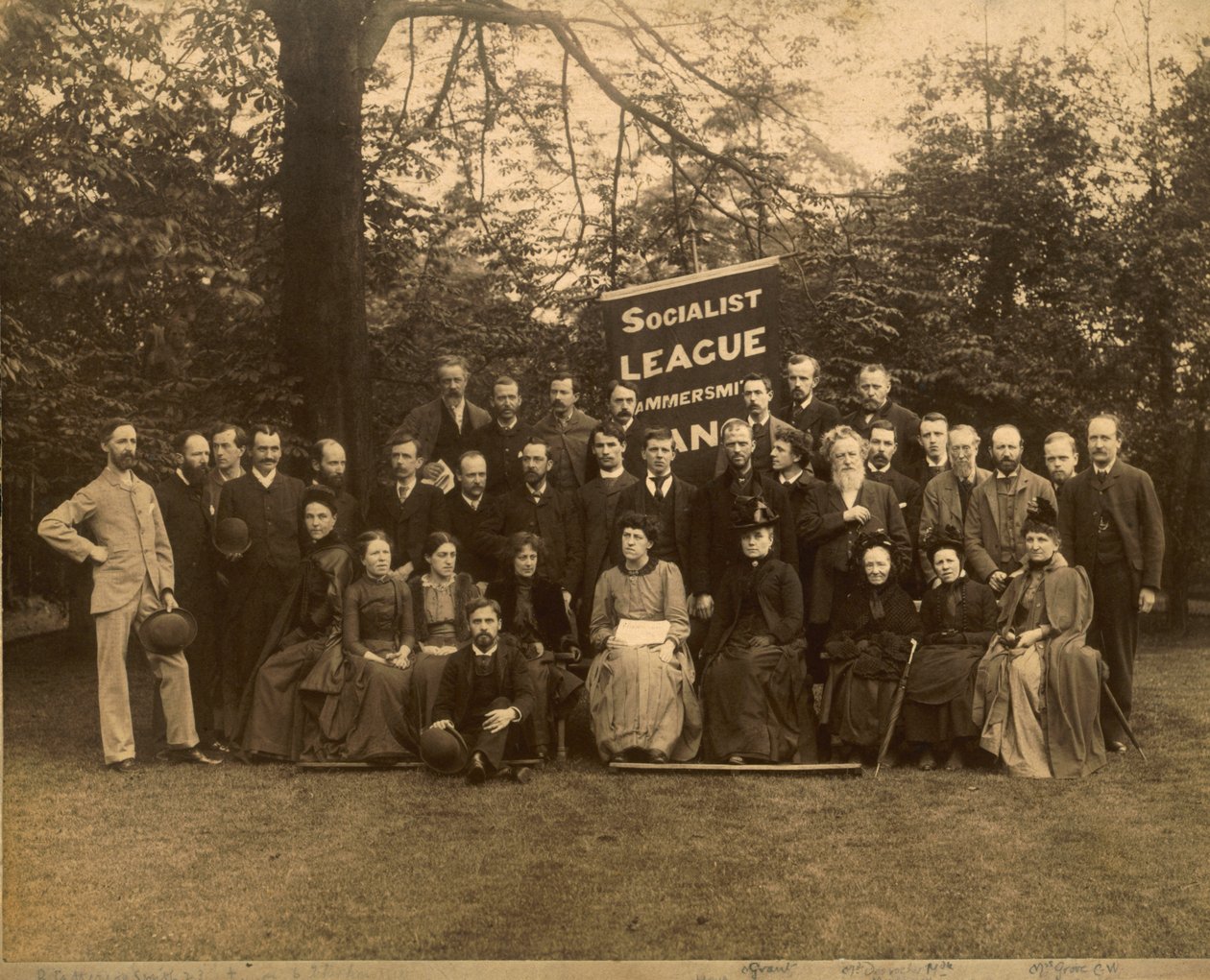 La rama de Hammersmith de la Liga Socialista de English Photographer