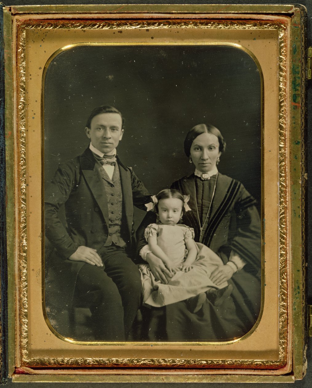 La familia Hiller, c.1850 de English Photographer