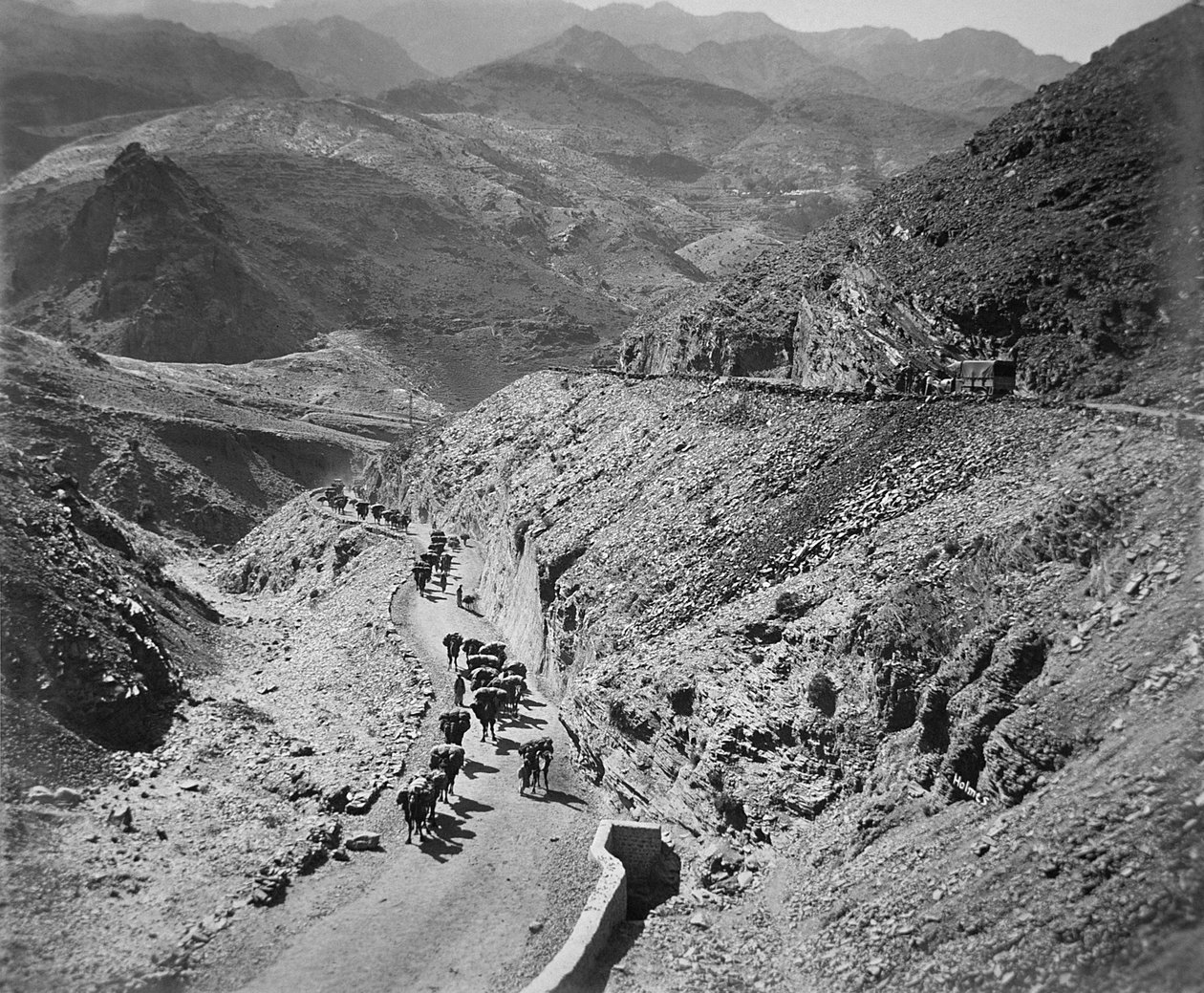 El paso de Khyber, frontera noroeste de India de English Photographer
