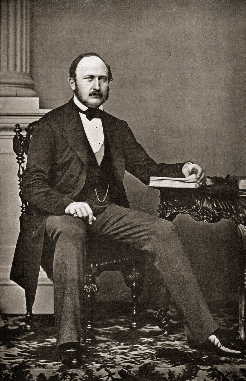 El último retrato de SAR el Príncipe Alberto (1819-65) de English Photographer