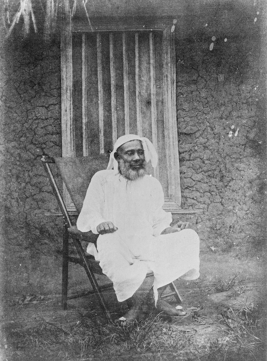 Tippu Tip (foto en blanco y negro) de English Photographer