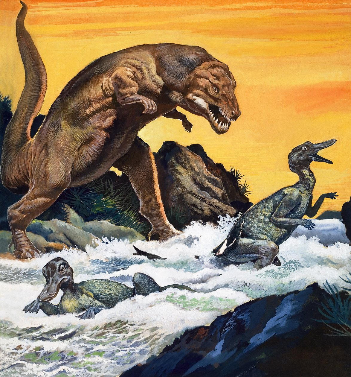Tiranosaurio Rex, de "En busca de los dinosaurios". de English Photographer