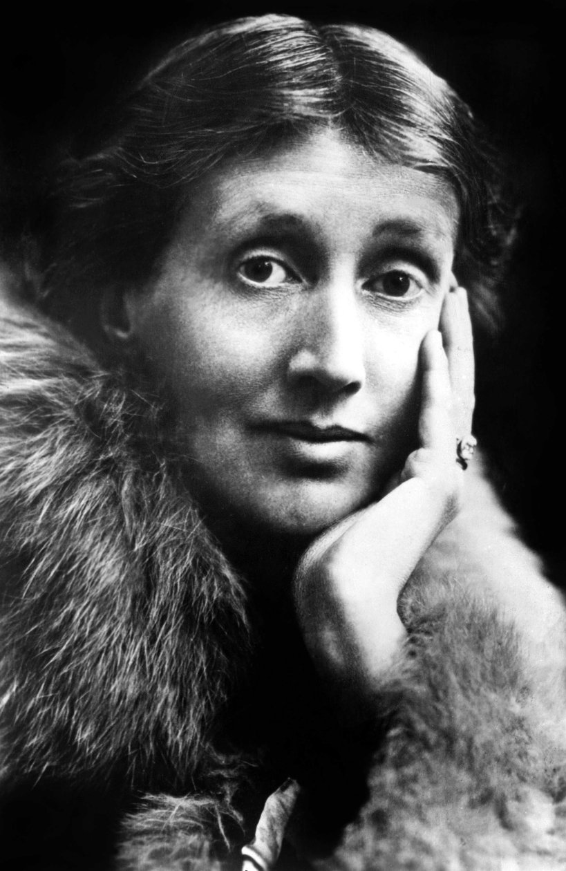 Virginia Woolf (1882-1941) Novelista inglesa, c.1930 (foto b/n) de English Photographer