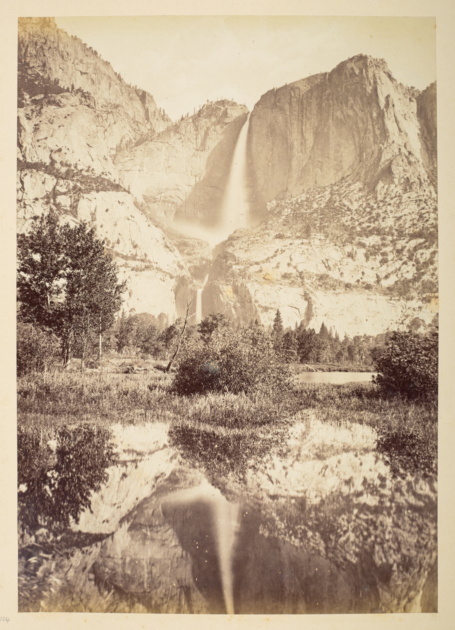 Parque Nacional de Yosemite, del Registro fotográfico de la gira mundial de Charles James y Morton P. Lucas de English Photographer