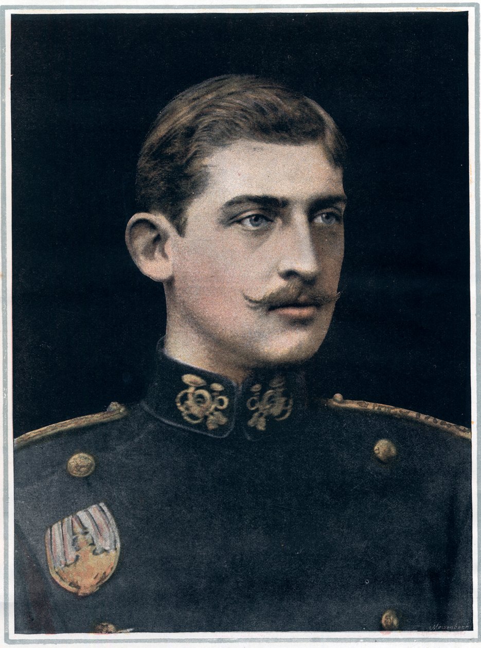 Retrato de Fernando de Rumanía (1865-1927), Rey de Rumanía de English Photographer English Photographer
