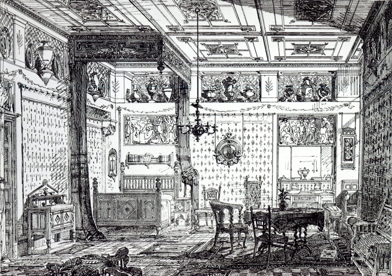 Un dormitorio, de 