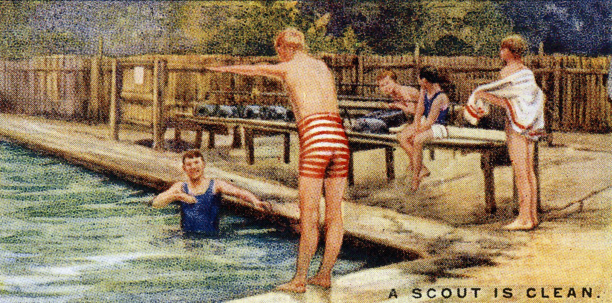Un Scout es Limpio, 1929 de English School