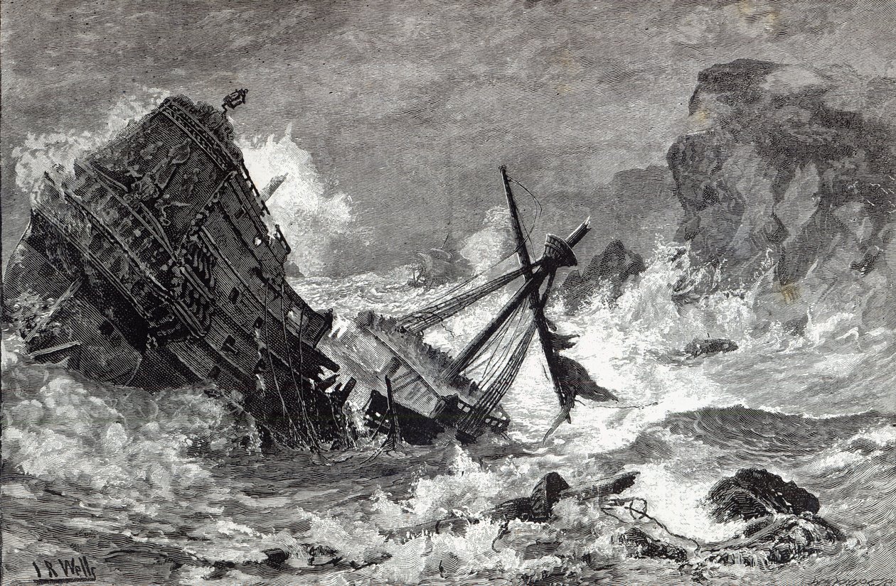 Una tormenta de septiembre, 1588, de 