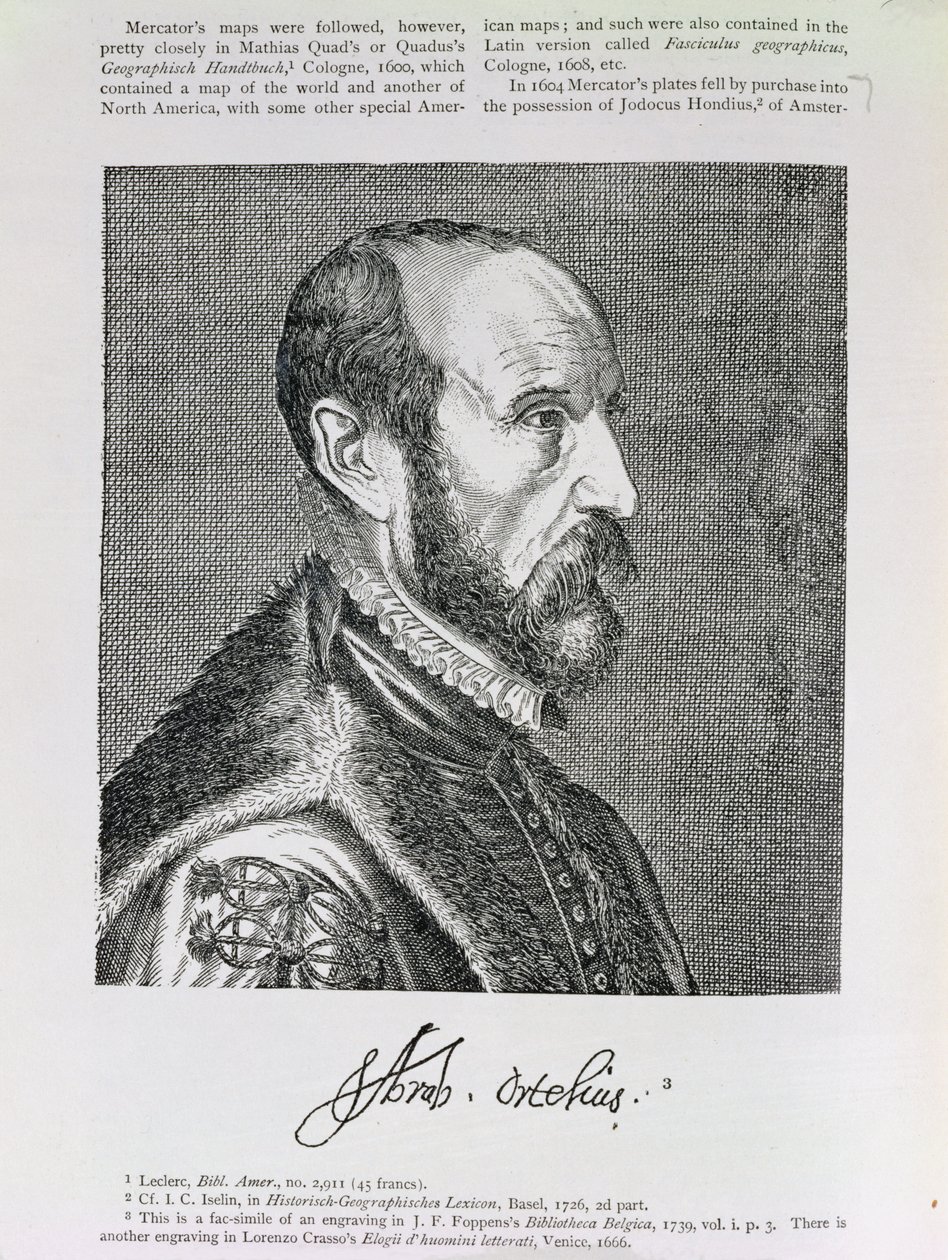 Abraham Ortelius, ilustración del Volumen IV de 