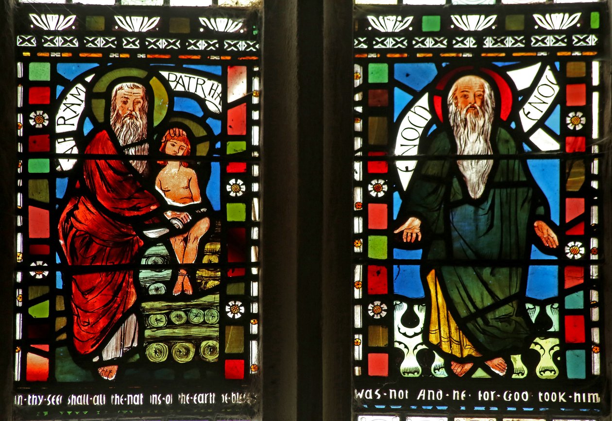 El sacrificio de Abraham y Enoc de English School