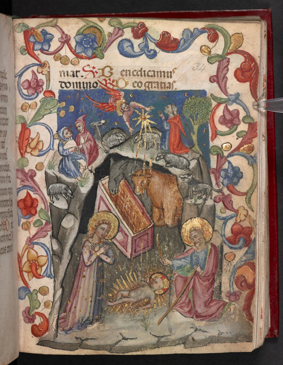 Agregar. 17466, f.34r La Natividad de English School