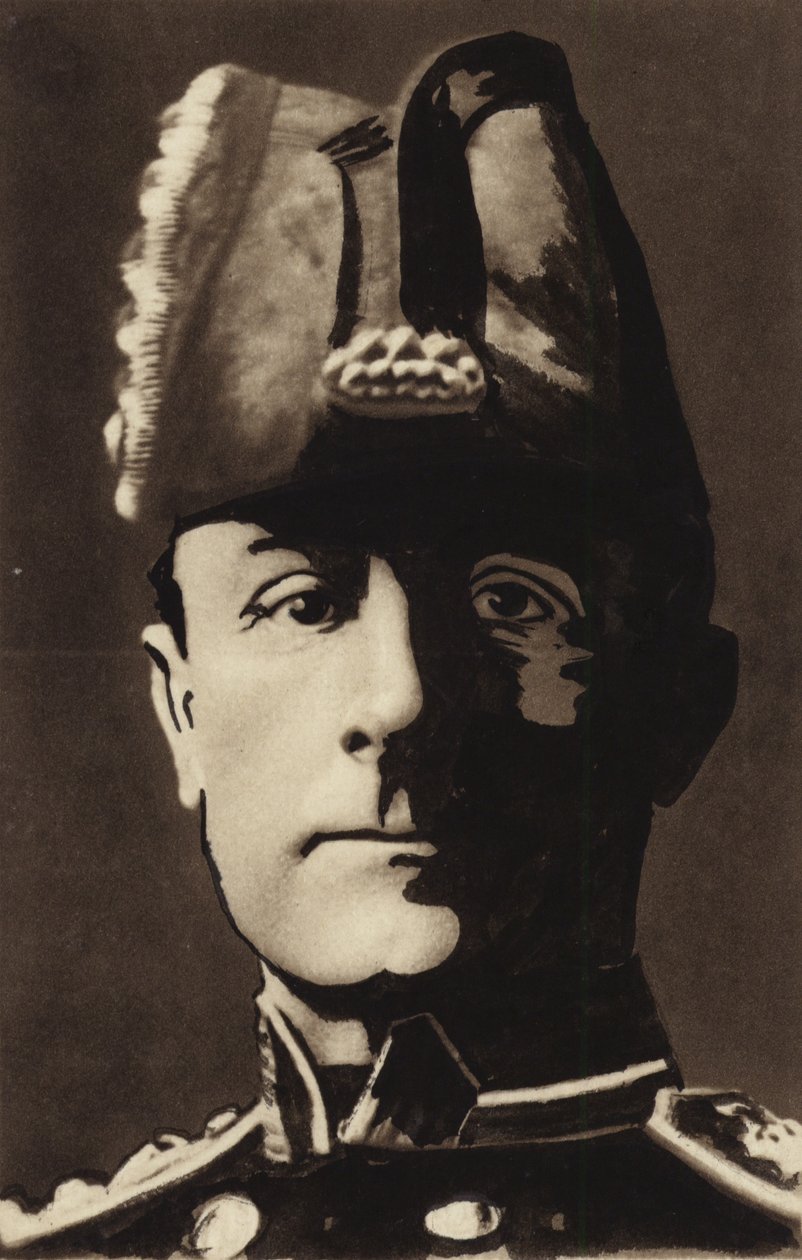 Almirante Sir John Jellicoe (litografía) de English School