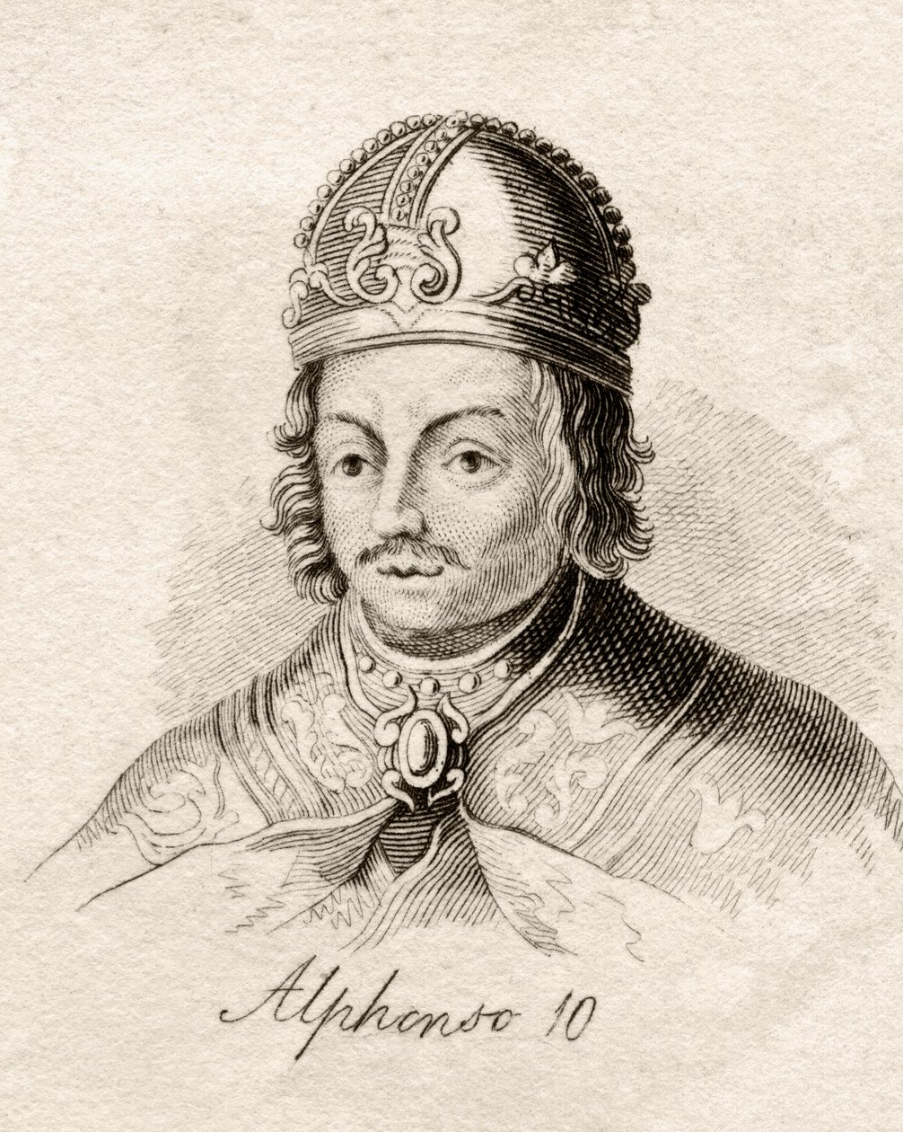 Alfonso X de Castilla, de 