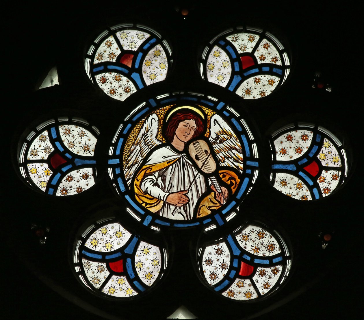 Ángel con viola de English School