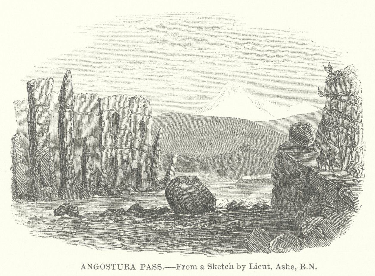 Paso de Angostura (grabado) de English School