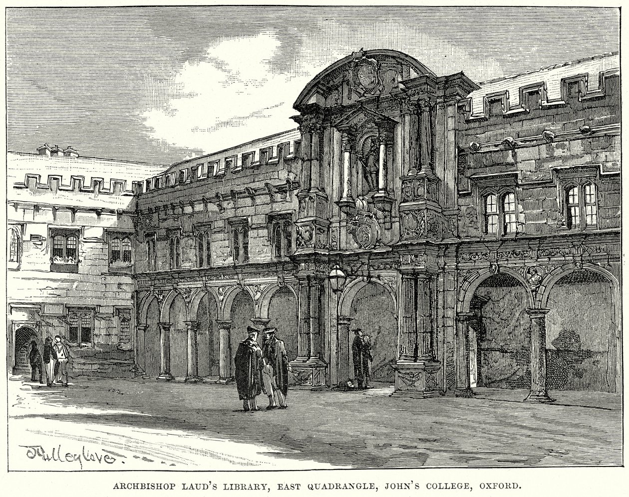 Biblioteca del arzobispo Laud, East Quadrangle, John