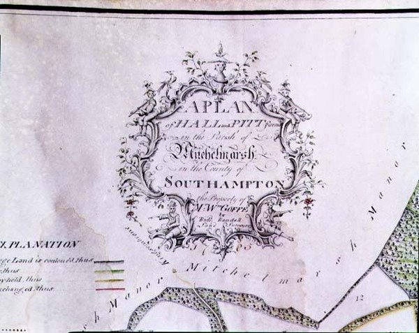 Cartucho descriptivo del archivo 5629 de un mapa que dice 