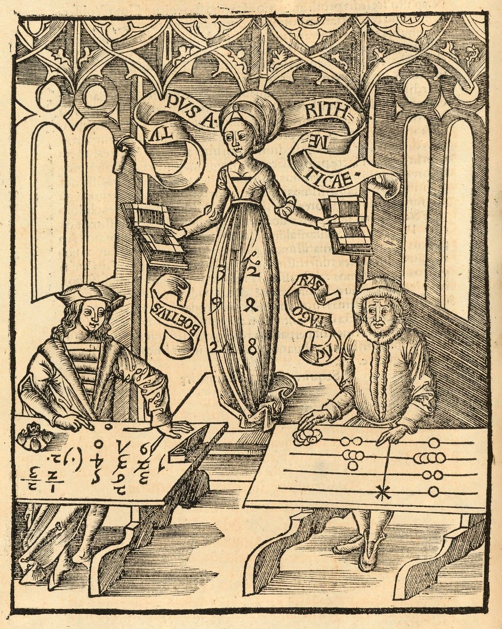 Aritmética de la Margarita Philosophica de Gregor Reisch de English School