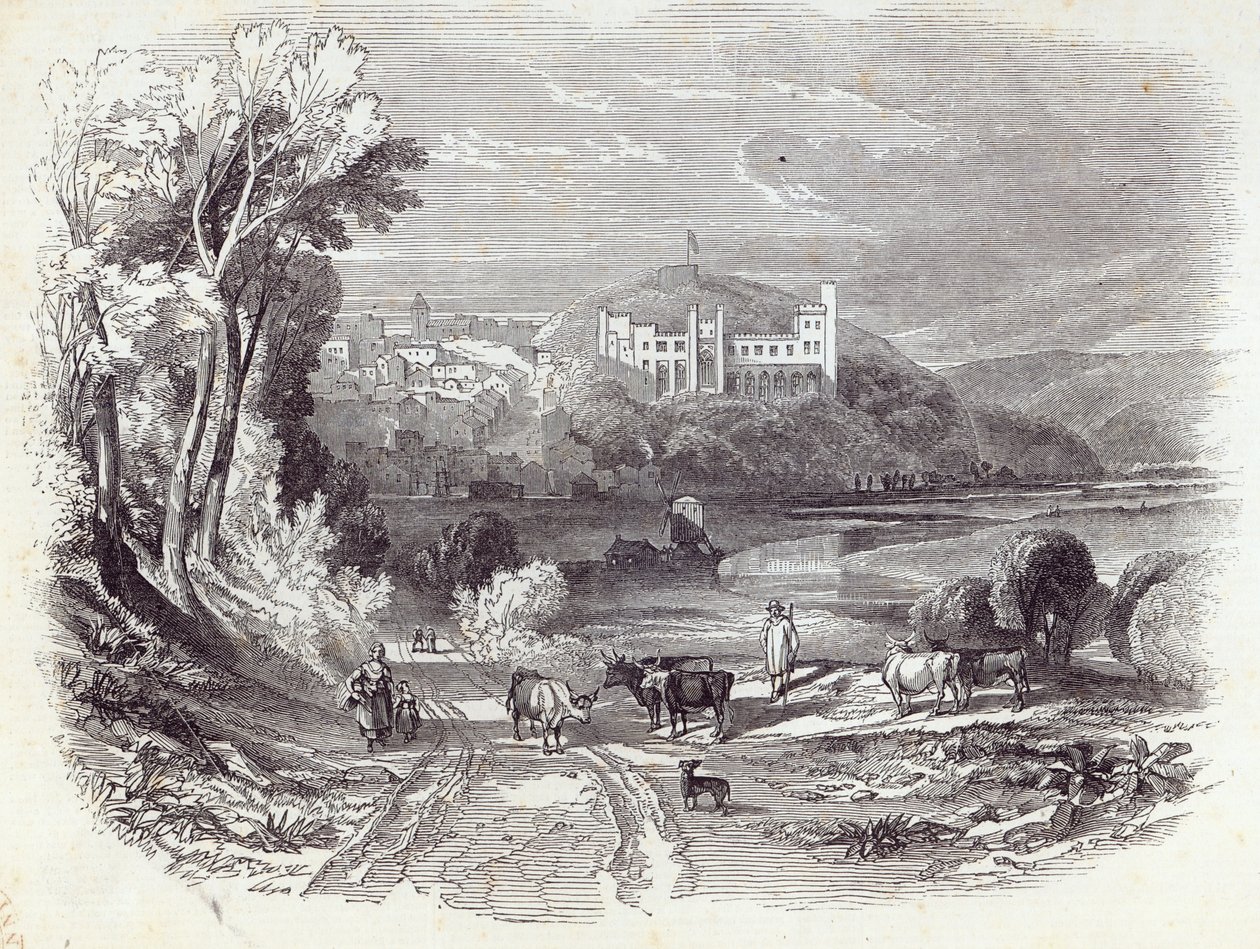 Castillo y ciudad de Arundel, de 